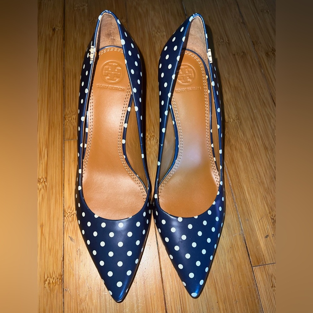 Tory Burch Penelope 65 mm Polka Dot Heels